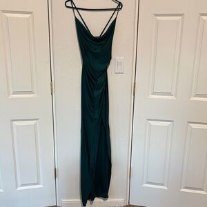 Windsor Deep Green Maxi Dress